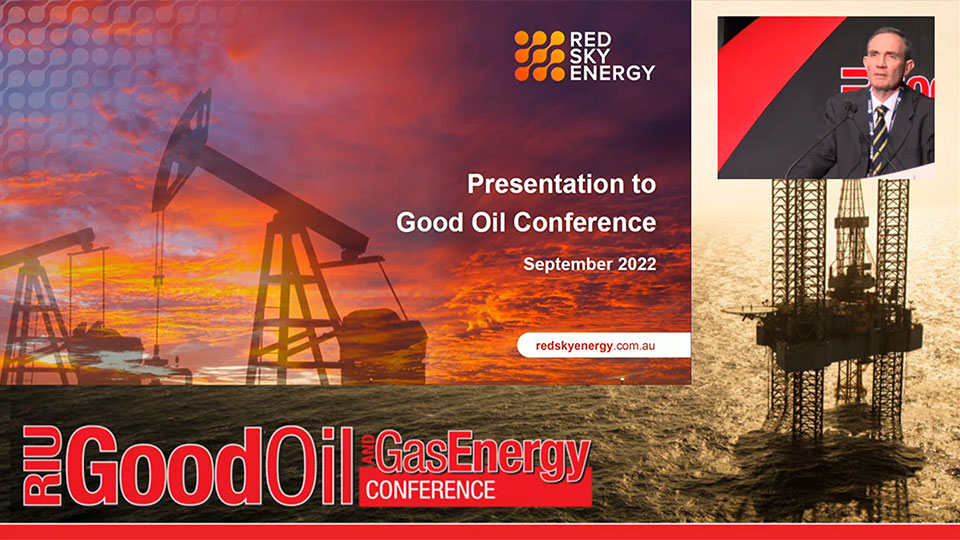 RIU Good Oil & Gas Energy Conference